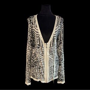 Blue and White Double Zipper by Belldini New W/Tags